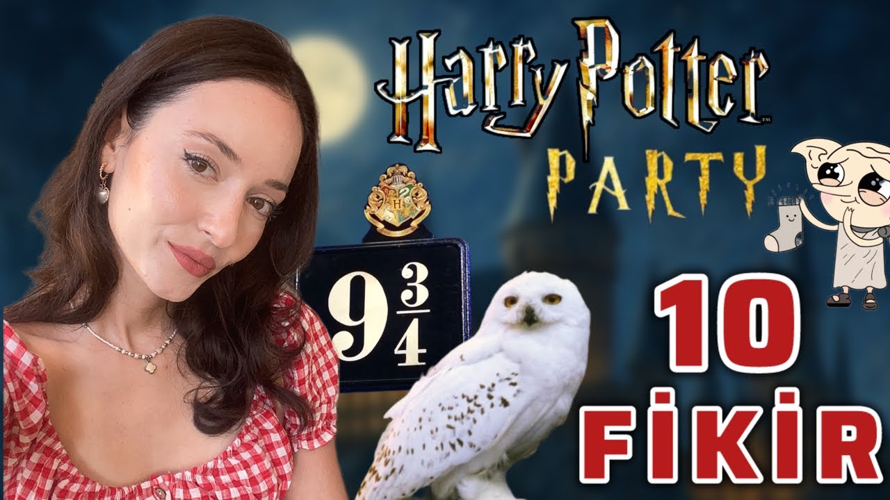 HARRY POTTER PARTİSİ | 10 FİKİR ⚡️🪄