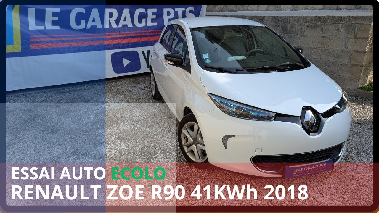 TEST AUTO ÉCOLO - RENAULT ZOÉ R90 41KWh 2018