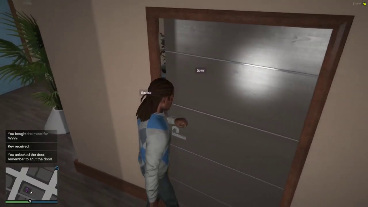 GTA V - FiveM - Motel Script