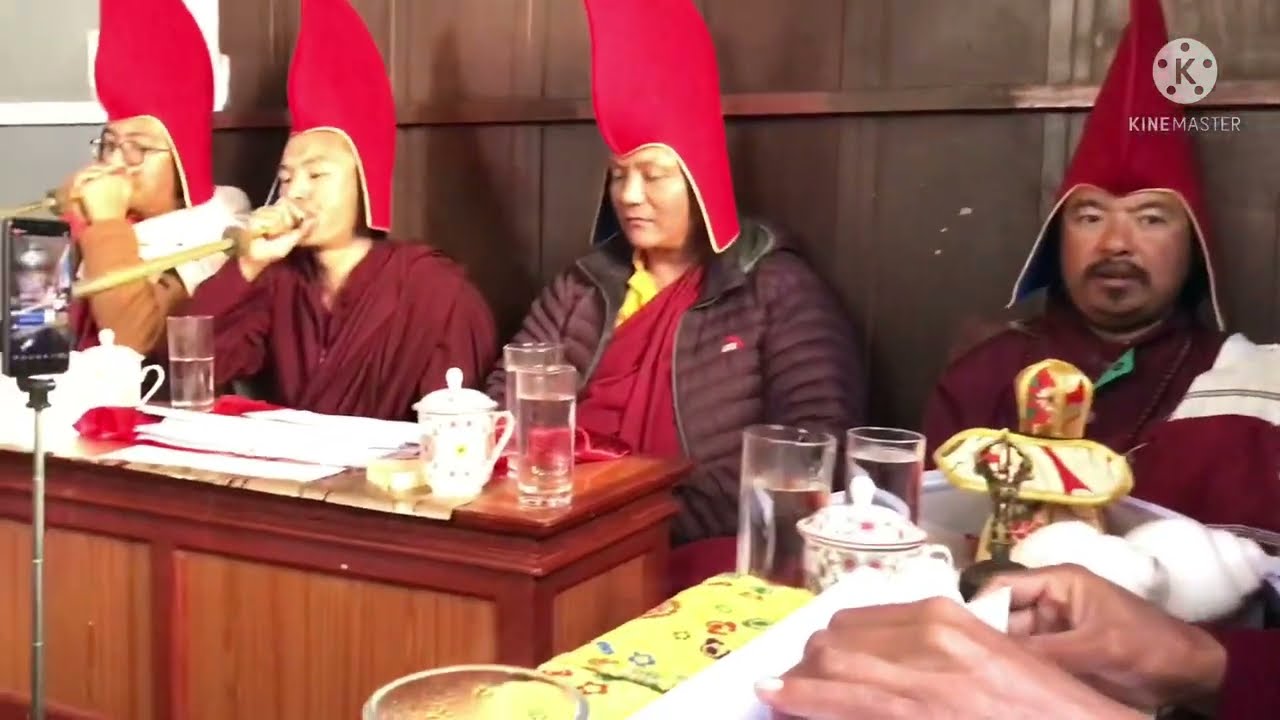 ༄༅།   དཔལ་བདུད་འཇོམས་ཕུར་བུ་གནམ་ལྕགས་སྤུ་གྲིིའི་གཏོར་ཟློག  Pal Dudjom vajra kilaya ko sadhana part 1