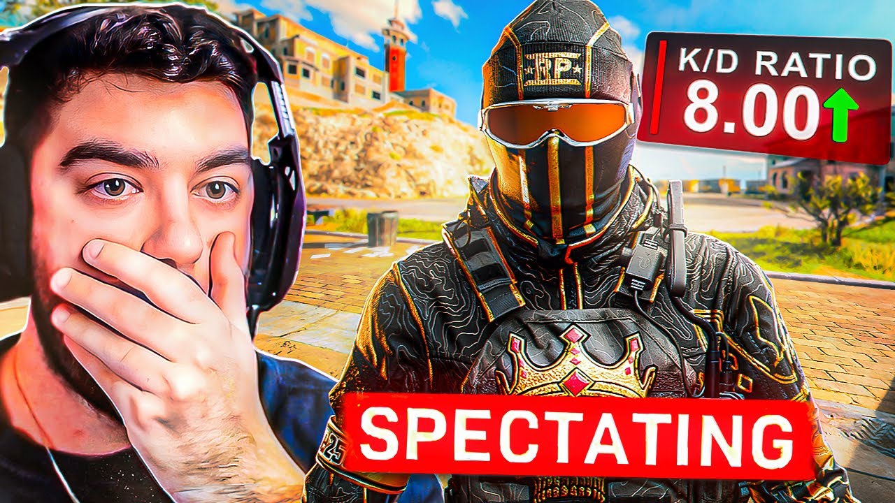 Spectating a 8KD WARZONE DEMON on REBIRTH ISLAND!