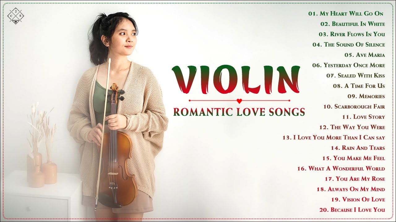Beautiful Romantic Violin Love Songs 2021 🎻 Best Relaxing Violin Instrumental Music 2021