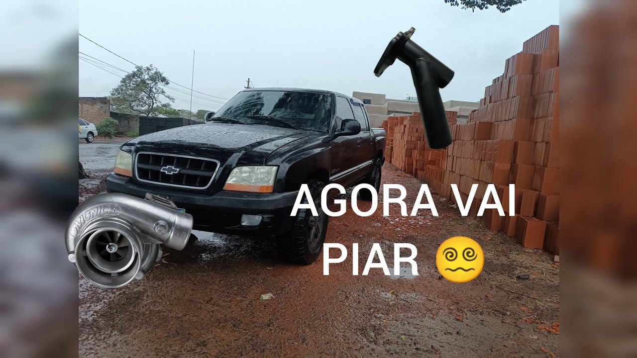 Colocando pente na turbina da S10 bomba injetora 2001