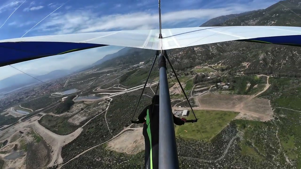 Crestline landing approach