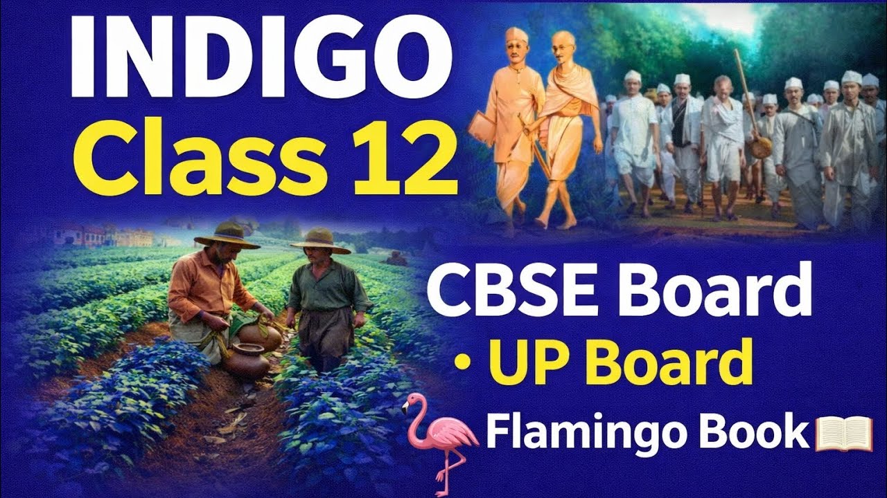 💥Indigo 💥 📖 NCERT CBSE || Class 12 Flamingo Book 