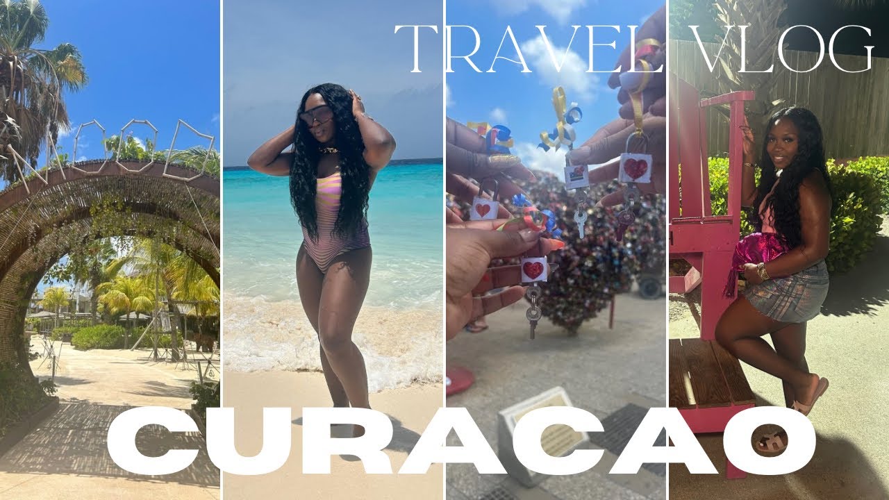CURACAO TRAVEL VLOG, GIRLS TRIP, BEACH CLUBS, PRIVATE CHEF | THE RARE BREEED