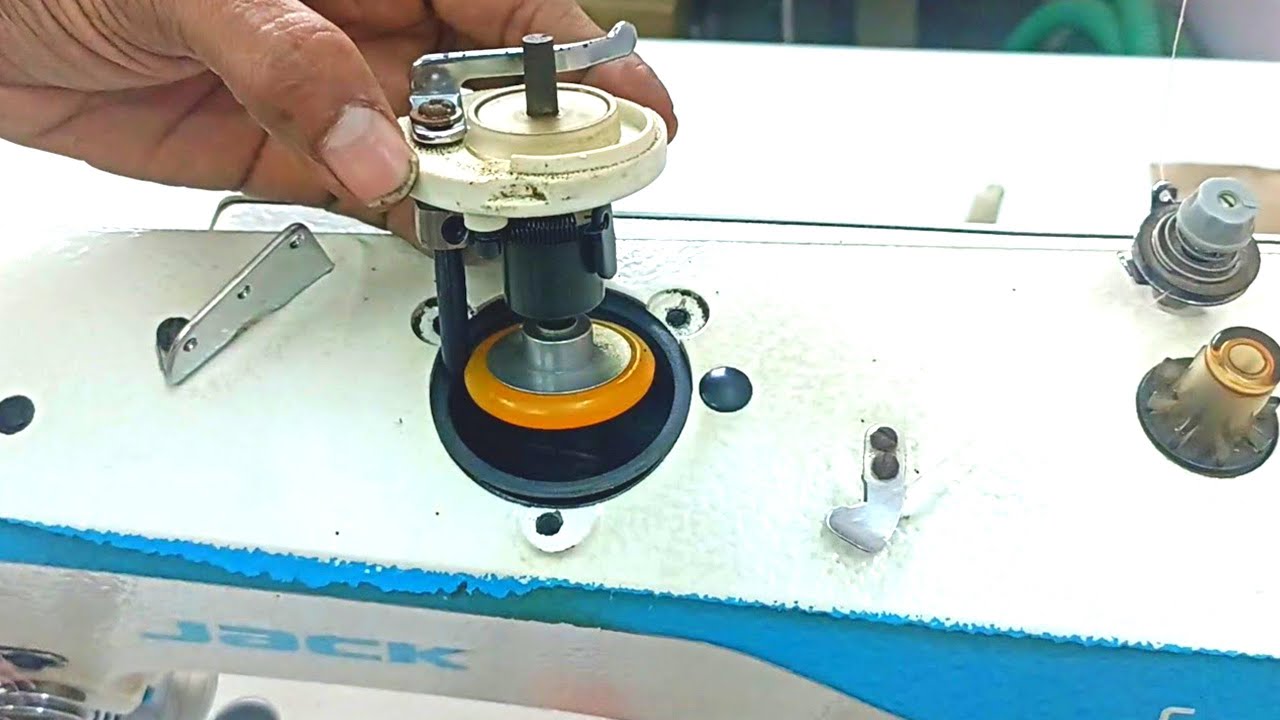 How to fix bobbin winder not working on jack f4 sewing machine / Bobbin winder repair / dress tailor