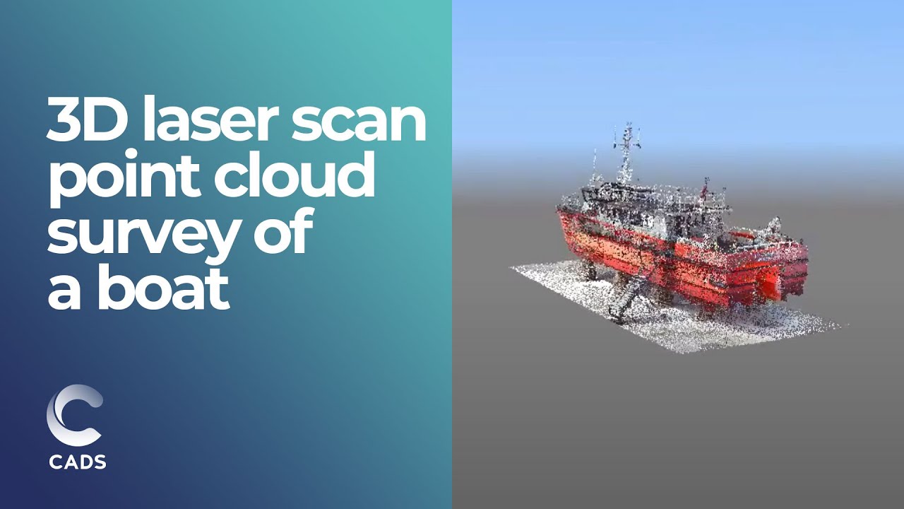 3D Laser Scan Point Cloud Survey of a Boat