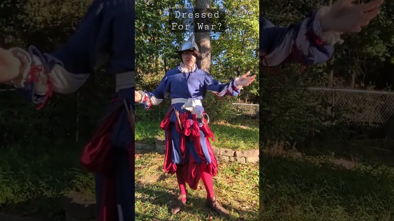 Dressed for 16th Century War 