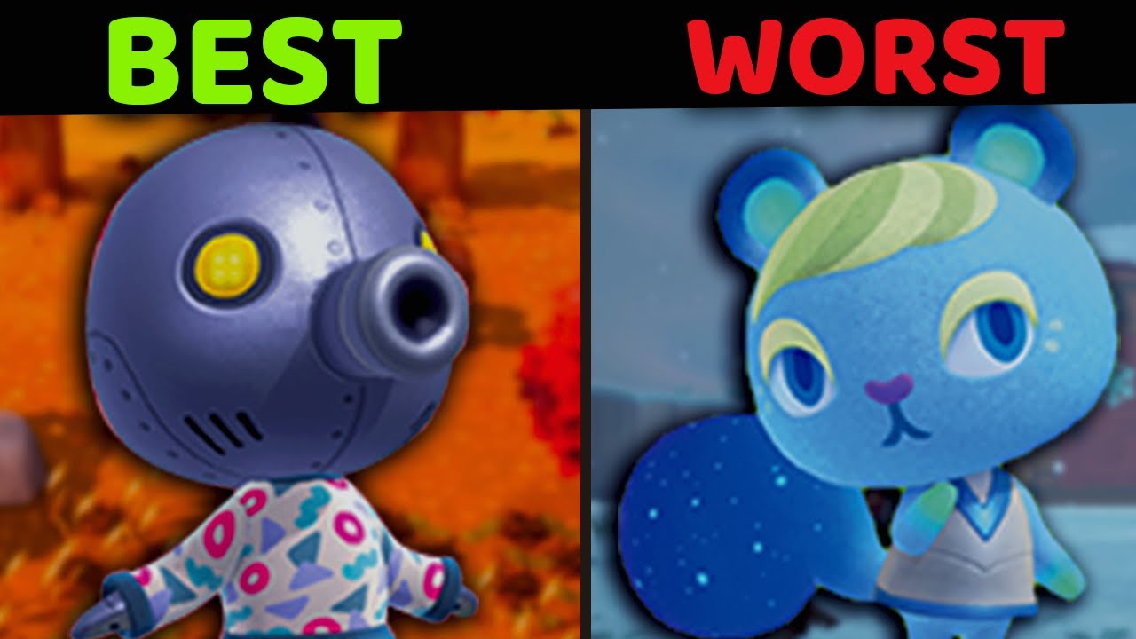 Animal Crossing NEW VILLAGERS RANKED (BEST to WORST)
