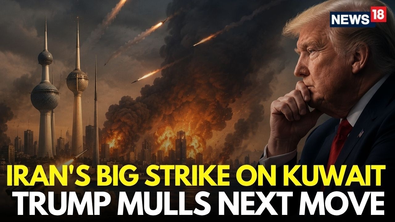 Iran War LIVE | Iranian Strikes Damage Kuwait Airport; Trump Weighs Resuming Military Strikes | N18G