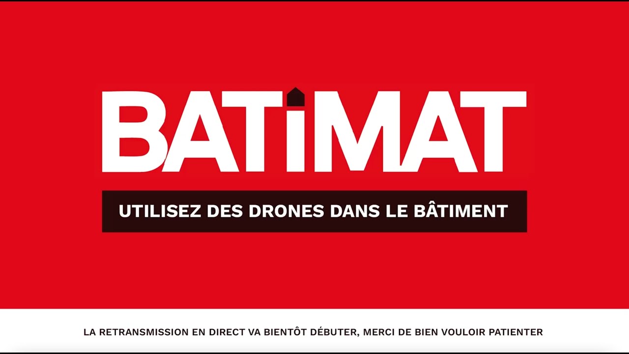 Utilisez des drones dans le bâtiment | Batimat 2024