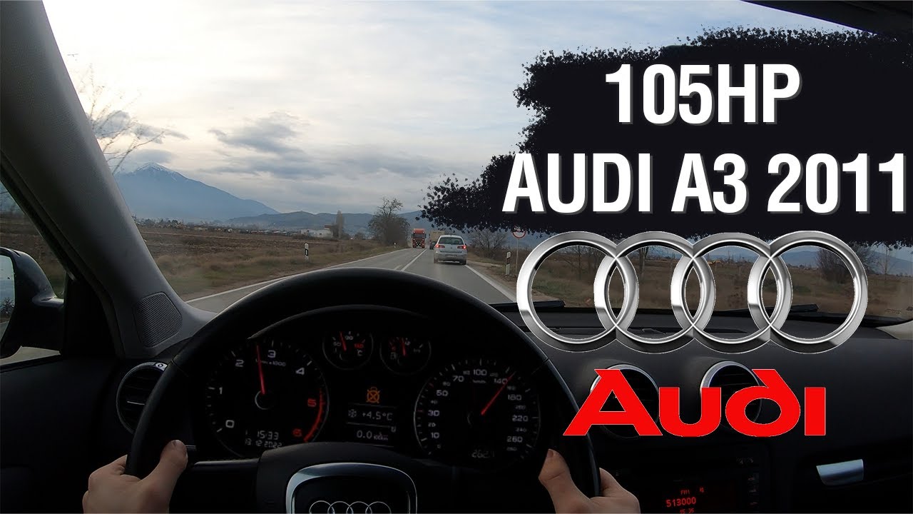2011 Audi A4 1.6 TDI 105HP POV Test Drive #3 AUTOHS