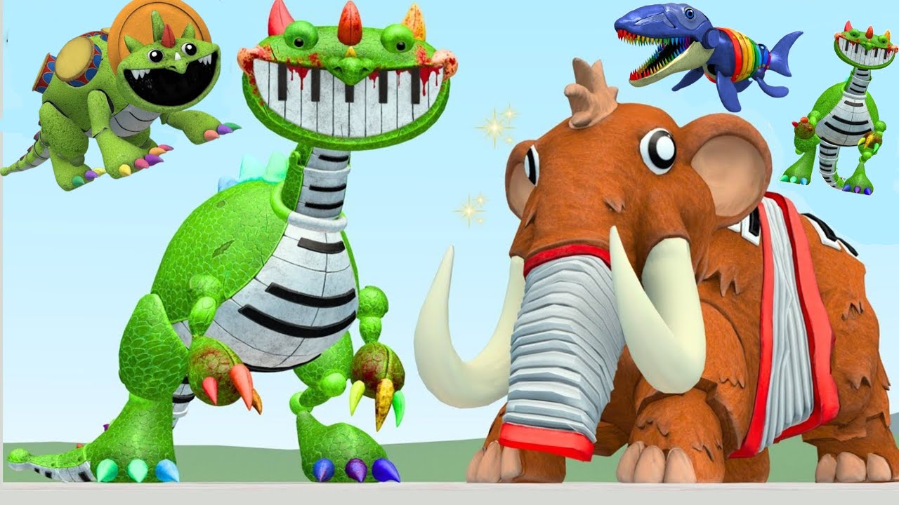 I Discovered Accordimoth Dino Toy From Pianosaurus Family Poppy Playtime 4 In Garry's Mod