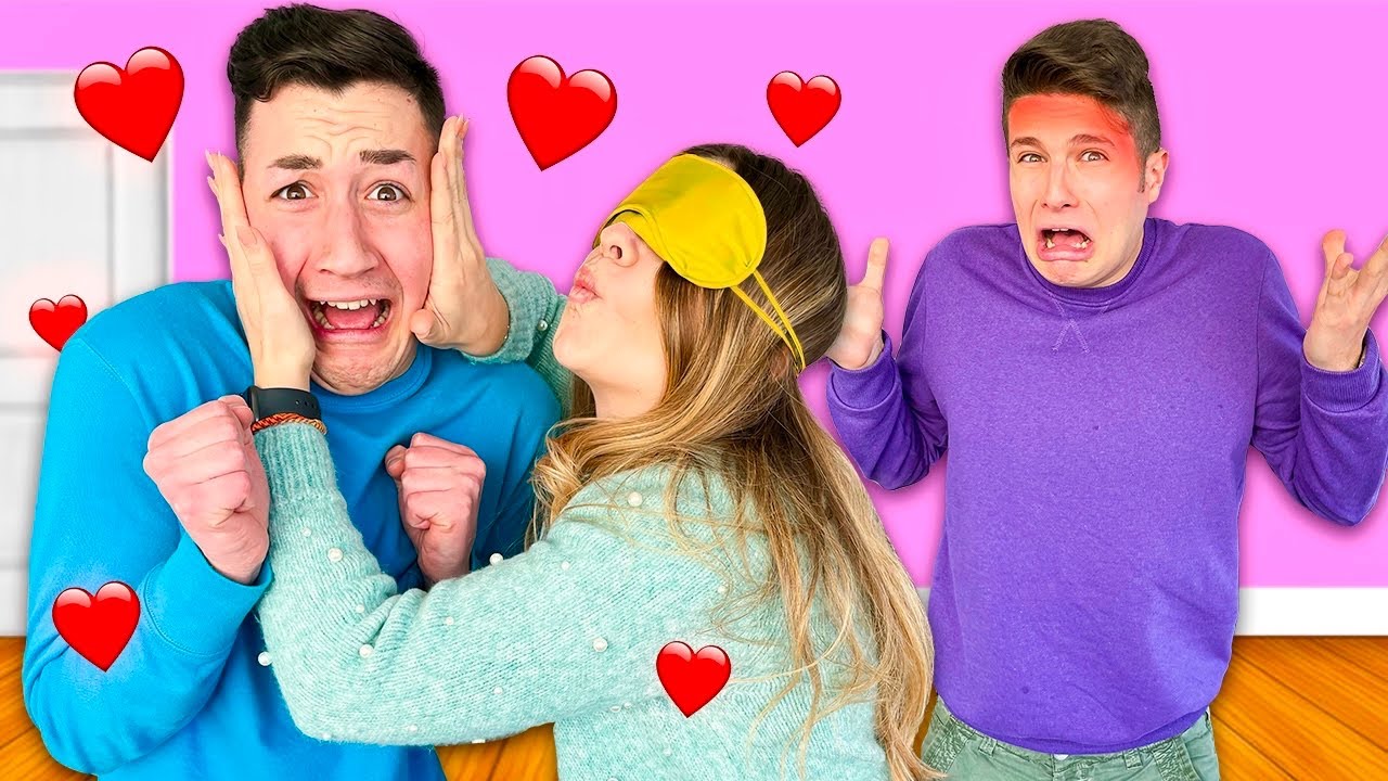 RICONOSCI IL TUO RAGAZZO DA BENDATA CHALLENGE!! *HA SBAGLIATO*