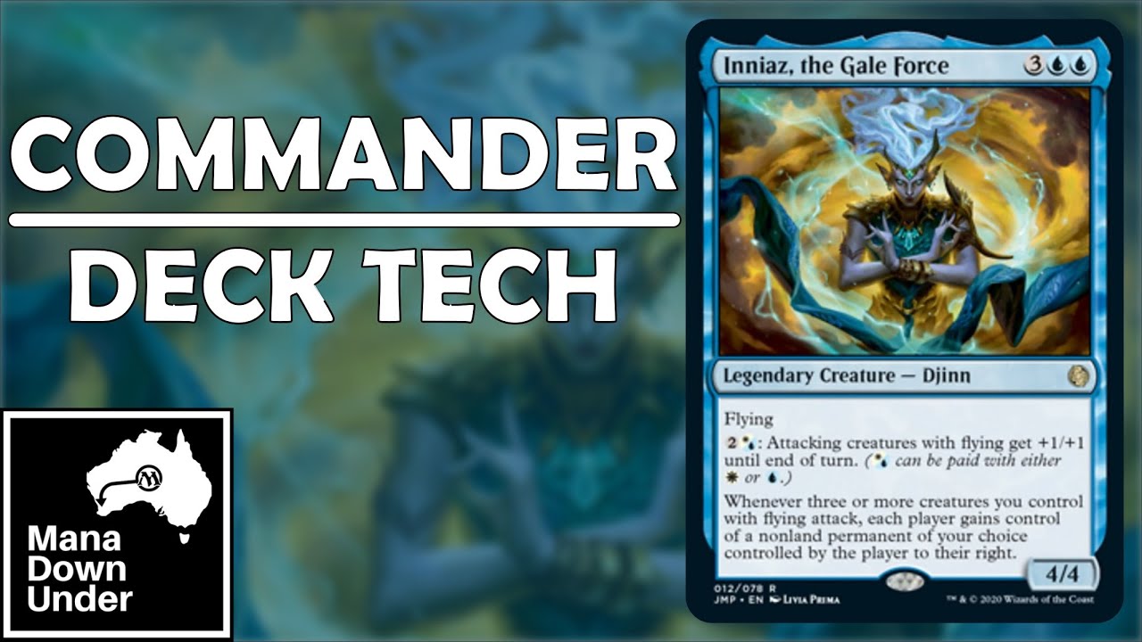 Commander Deck Tech - Inniaz, the Gale Force - Thieving Flyers [MTG / Magic: The Gathering / EDH]