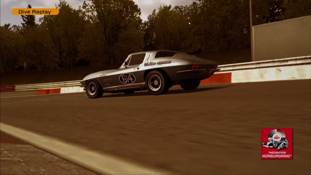 【グランツーリスモ4】シボレー コルベット Z06（C2）レースカーでニュル北走ってみた