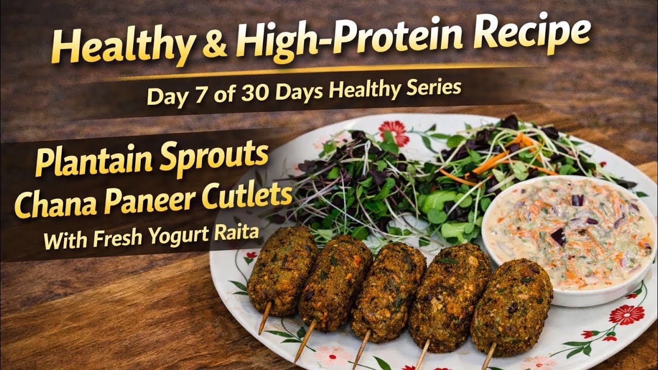 High Protein Plantain Cutlets | Why I Make These Every Week