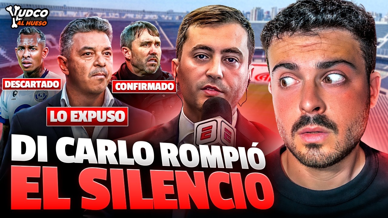 ¡DI CARLO MANDÓ EN CANA A GALLARDO! 💥 El Presidente de River CONFIRMÓ a Coudet como Nuevo DT