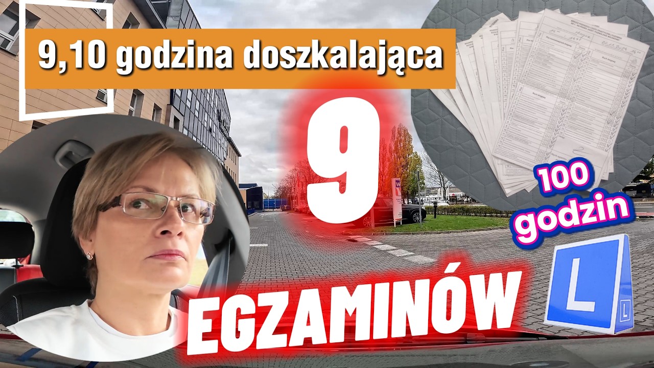 100 godzin jazd, 9 podejście do egzaminu. Porównaj się!