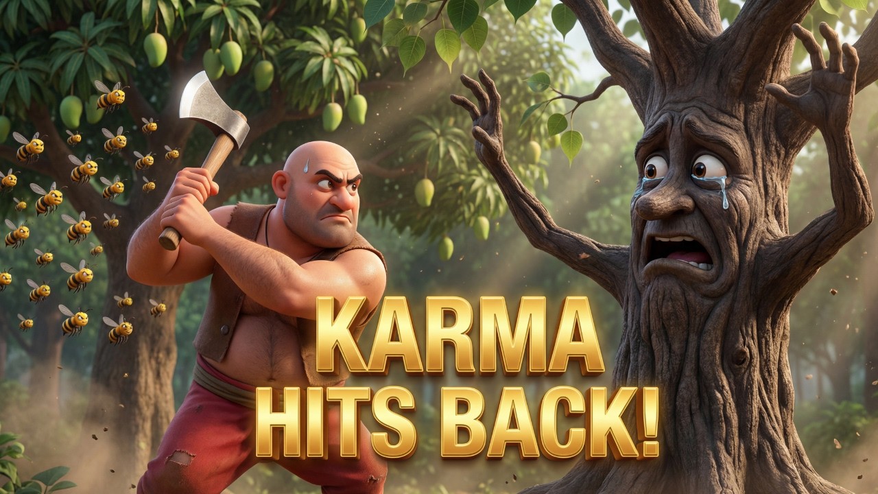 The Mango Tree and The Honey Bees | Never Be Arrogant! 3D Animated English Story