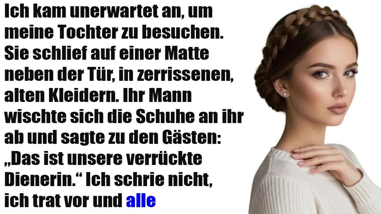 Schwiegersohn Demütigt Tochter Vor Gästen – Sie Soll Die Verrückte Dienstmagd Sein“