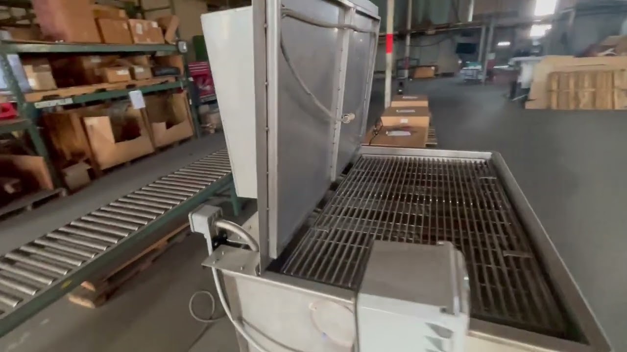 150-Gallon Aqueous Parts Washer with Agitation