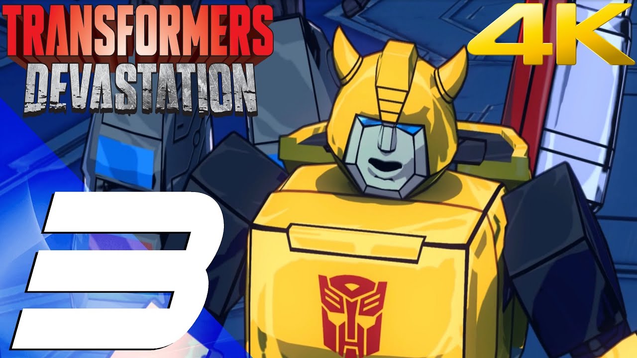 Transformers Devastation - Walkthrough Part 3 - Soundwave Boss & Ancient Insecticons  [4K 60fps]
