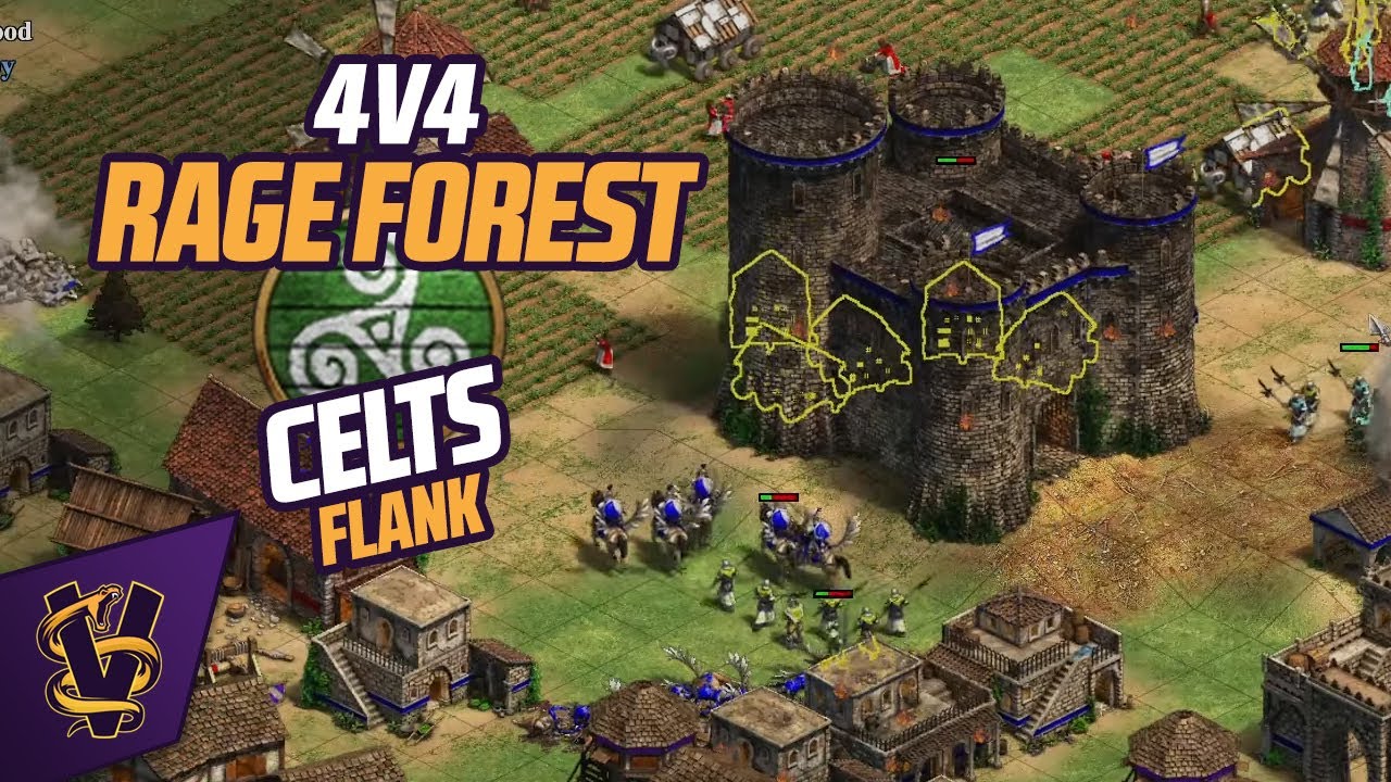 4v4 Rage Forest | Celts Flank