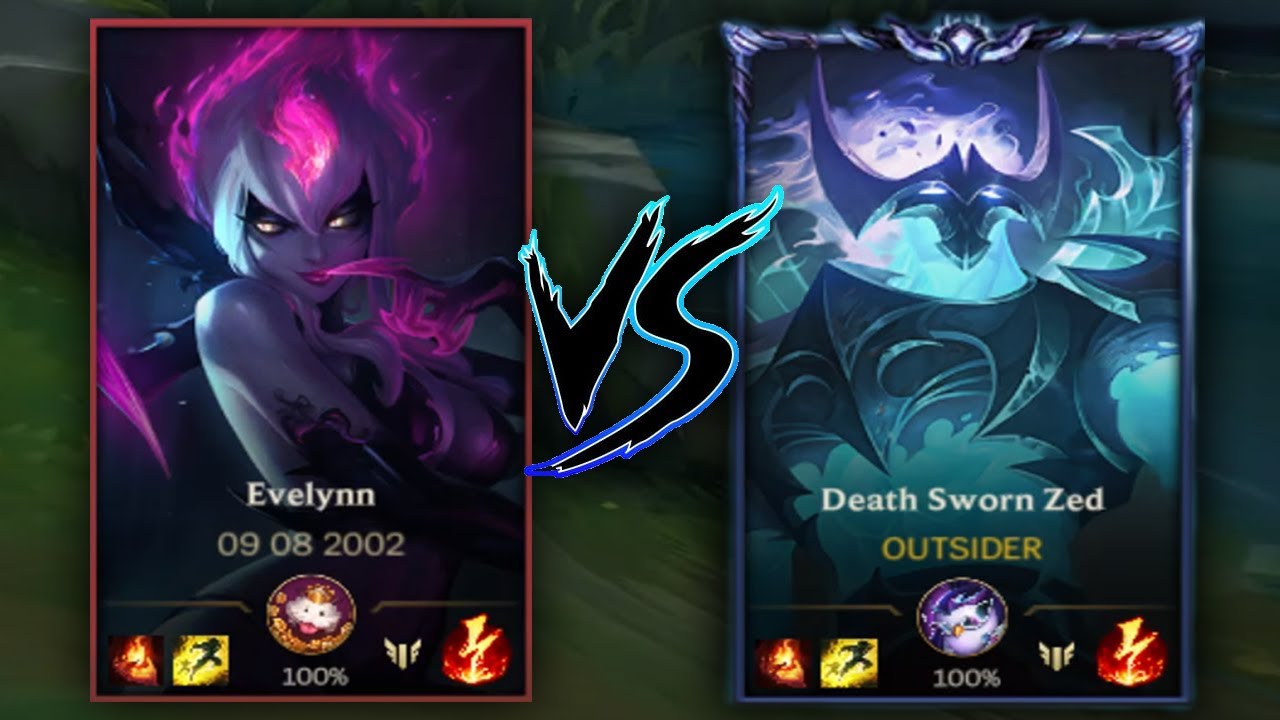 NERFED ZED VS. BUFFED EVELYNN | MID GAMEPLAY (QUADRAKILL) - RANK GAME