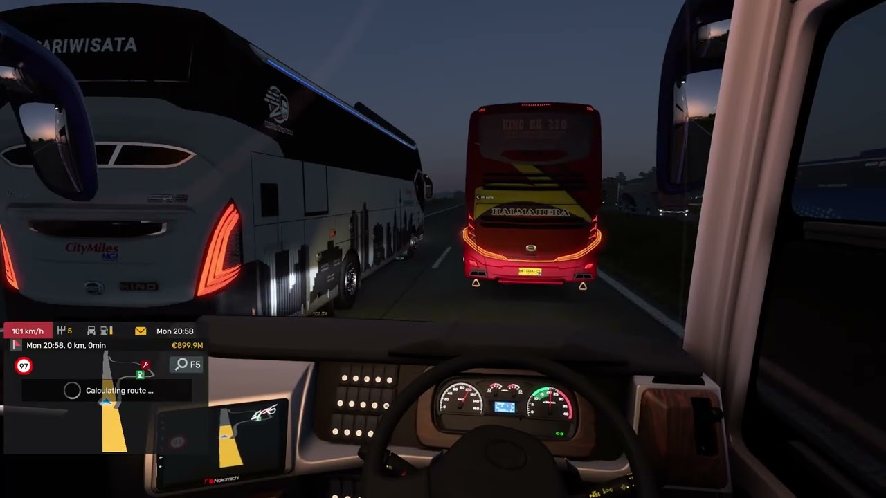 Euro Truck Simulator 2 | 168 TRANS MEMBELAH KEPADATAN TRANSJAWA MENUJU BUMIAYU 