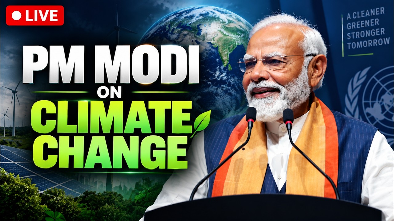 PM Modi LIVE: PM Modi Inaugurates International Conference | PM Modi On Future Of Environment