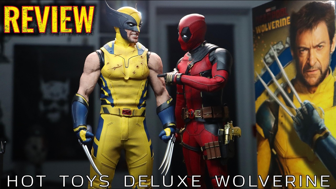 ОБЗОР ФИГУРКИ РОСОМАХИ ОТ HOT TOYS DELUXE. ДЭДПУЛ И РОСОМАХА МАСШТАБ 1/6.