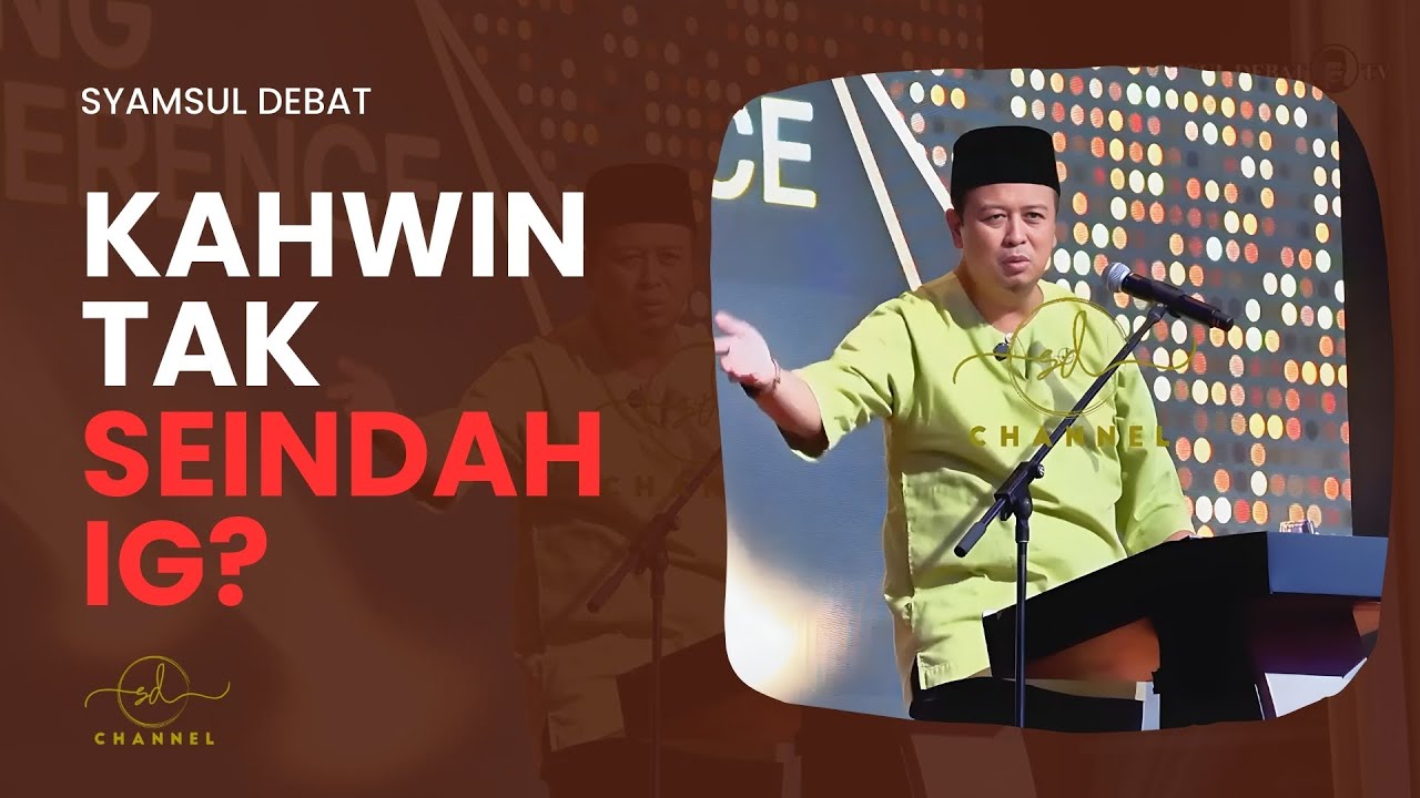 KAHWIN TAK SEINDAH IG?