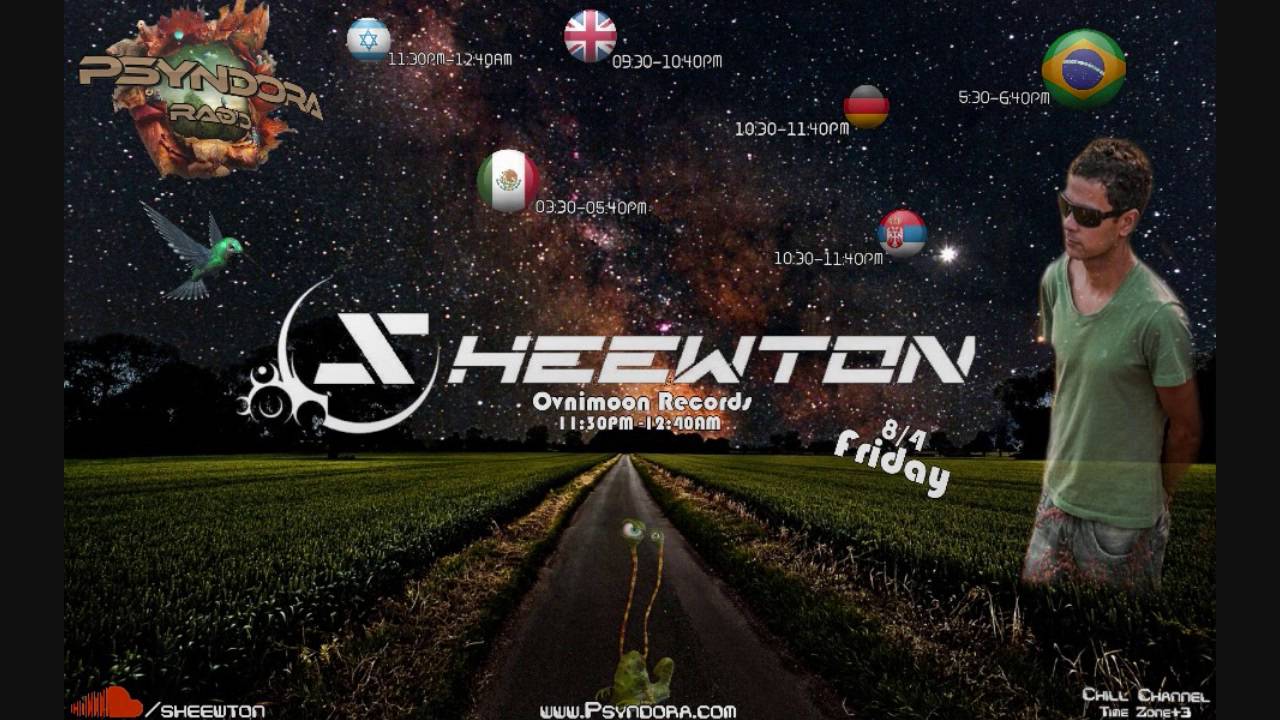 Sheewton - Psyndora Radio Show 2016