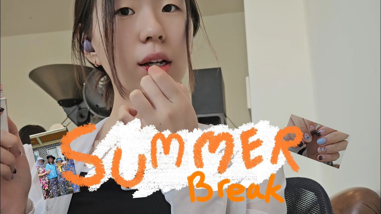 How Korean student spend their summer break?🤷‍♀️캐나다 5년차 유학생 첫 한국 여름 방학?! 🙊