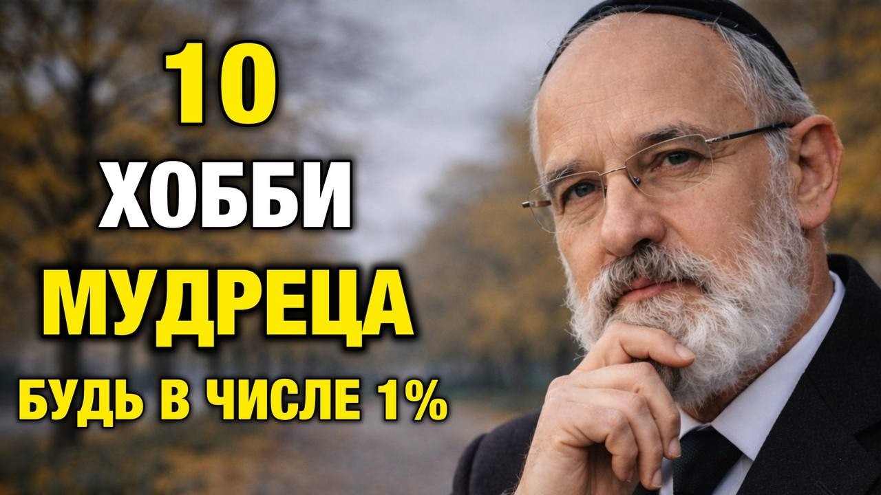 Выберите ОДНО из этих 10 хобби — и ваша жизнь уже никогда не будет прежней | Еврейская Мудрость
