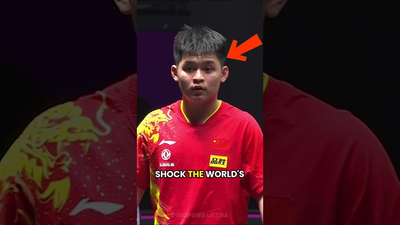 Tricking the World's No. 1 in Table Tennis 🤨🏓 #tabletennis #pingpong #linshidong