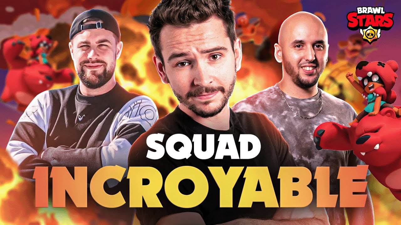 UNE SQUAD INCROYABLE ! (Brawl Stars avec Jiji & Valouzz)