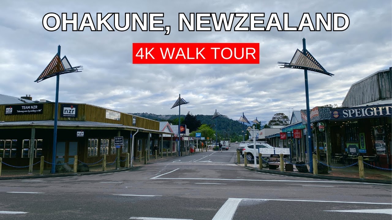Ohakune 4K Walking Tour (New Zealand)