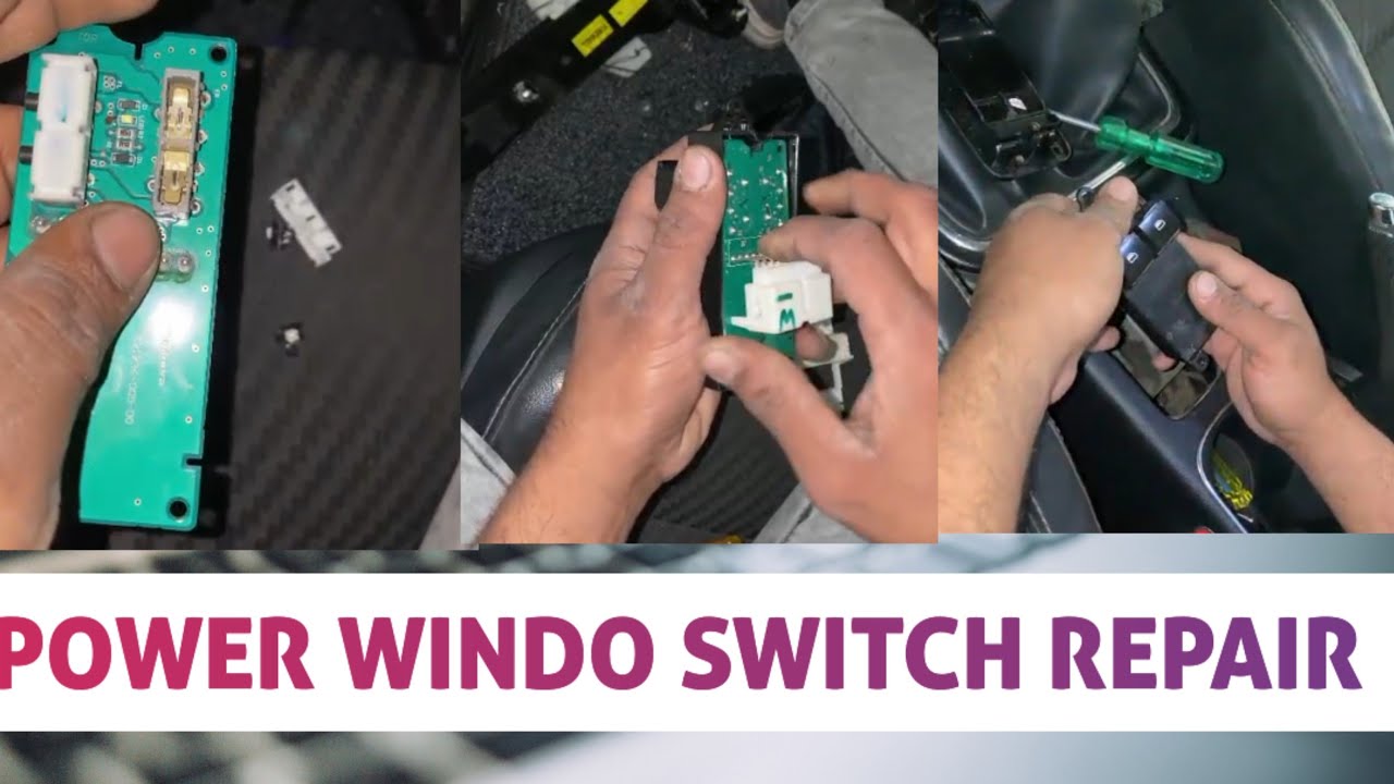 Kisi bhi car ka Power window switch kare repair #automobile #vahicles #mechanic