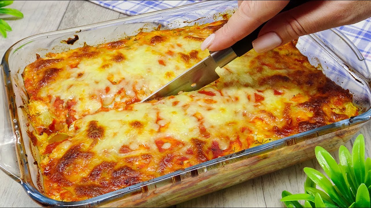 Здоровая и вкусная еда за 10 минут! Лазанья из кабачков на обед! Идеальные рецепты! # 85