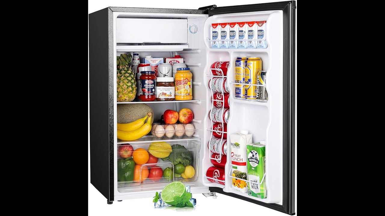 Upstreman Mini Fridge with Freezer Review | Adjustable Thermostat & Compact Design