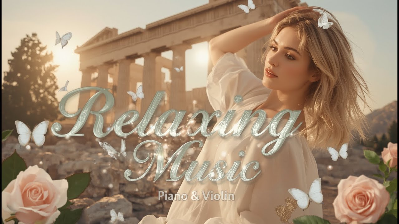 Calm Nightfall 2025 – Soft Piano & Violin Relaxing Music for Rest