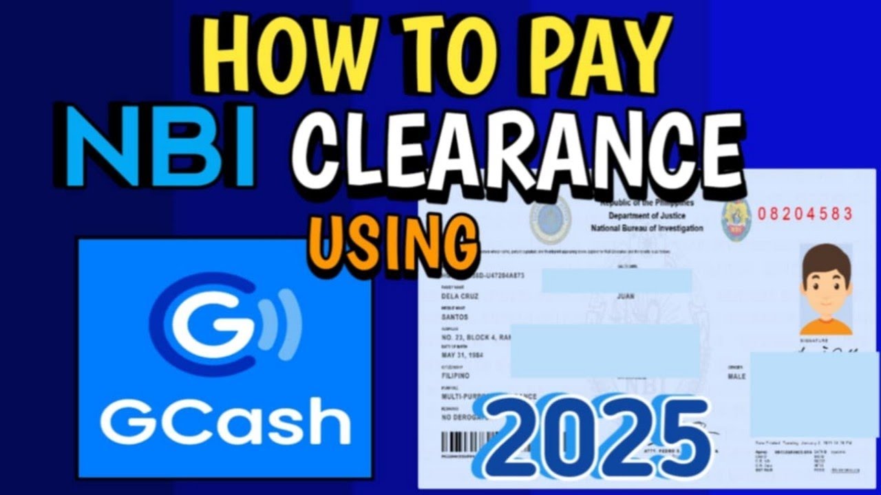 PAANO MAG BAYAD NG NBI CLEARANCE GAMIT ANG GCASH 2025 | HOW TO PAY NBI CLEARANCE ONLINE USING GCASH