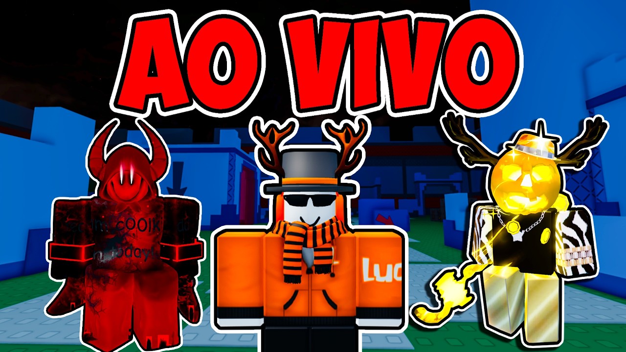 AO VIVO JOGANDO FORSAKEN COM VOCÊS | ROBLOX
