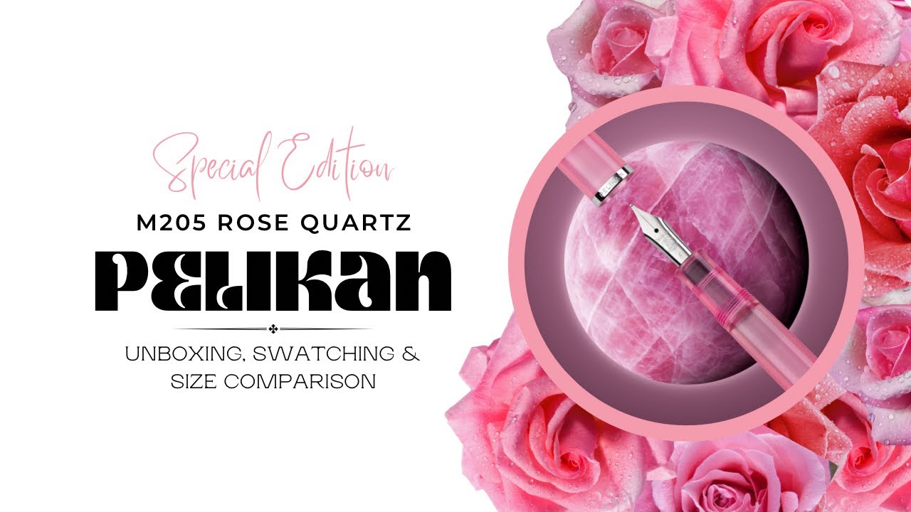 Pelikan Rose Quartz M205 Fountain Pen | Special Edition