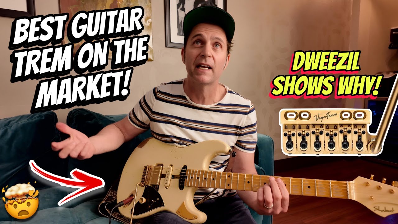 ‼️Dweezil Zappa demo’s one of the best guitar trems on the MARKET and MELTS our faces off! 🤯🎸
