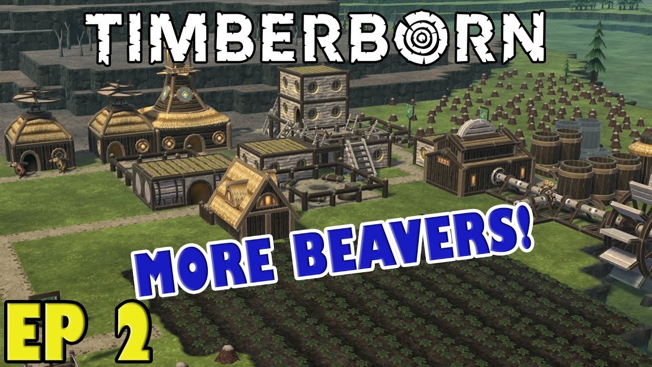 More Beavers and Second Drought - Timberborn - Episode 2