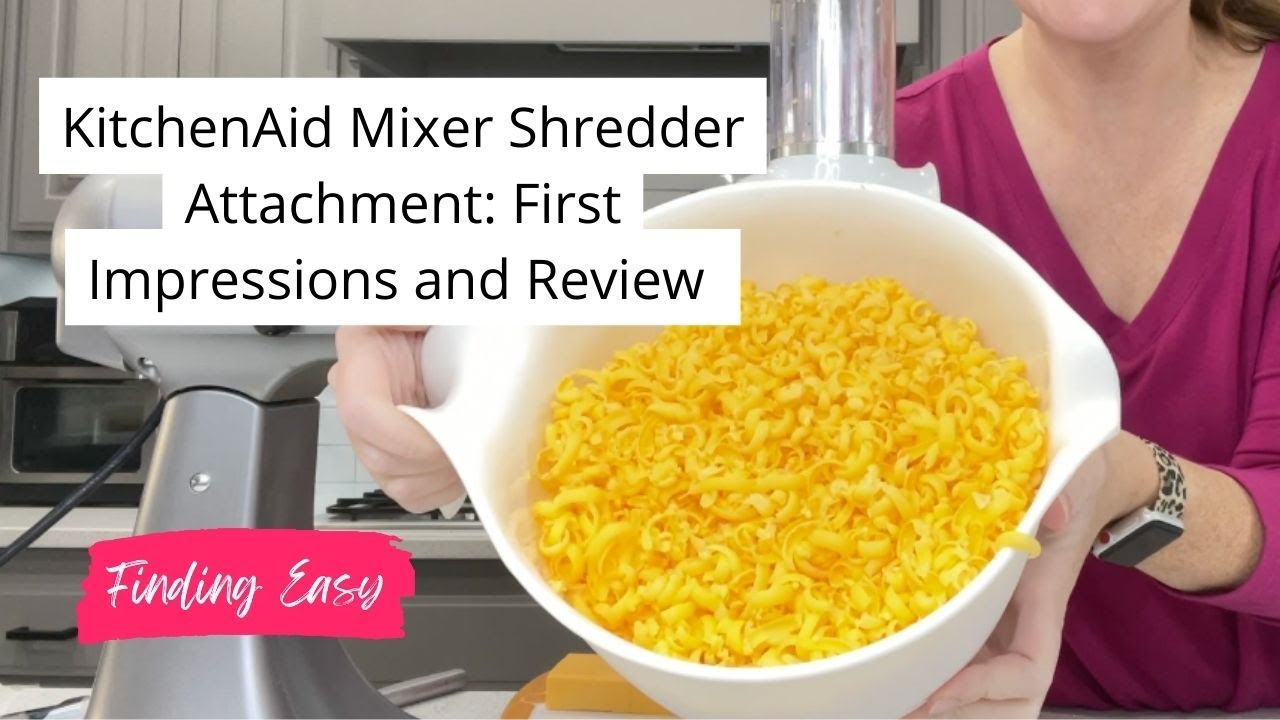 Насадка для измельчения сыра для миксера KitchenAid: первые впечатления и обзор.